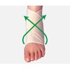 Navis 302501 Faciliaid Supporter, Foot Knots (Free), Ankle Leg Neck