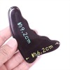 かっさ プレート 厚さが選べる 水牛の角(黒水牛角) EHE211SP 多面型 特級品 標準(5ミリ程度)