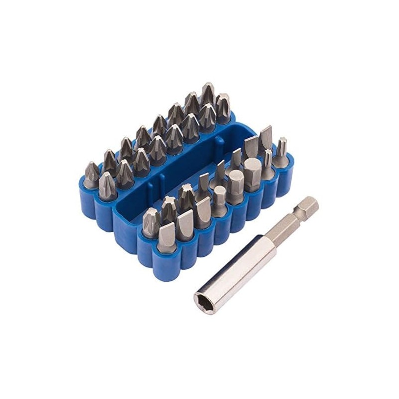 Draper 33 Piece Magnetic Bit Holder Set | 25 mm