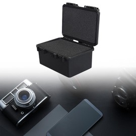 Milageto Instrument Tools Box,Hardware Organizer,Anti Shock,Lightweight,Protector with Sponge Insert,Hard Storage Case for Household