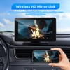 VUKARUAL Wireless Apple Carplay and Android Auto Screen for Car,
