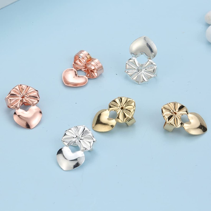 3 Pairs Earring Lifters Adjustable Earring Lifters Hypoallergenic Ear Lobe
