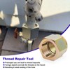 JIOTAR 05265 Thread Cleaner Adapter Tool for Any Common Household