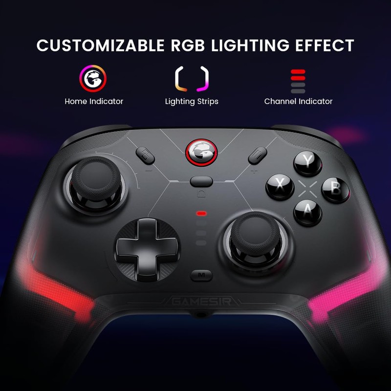 GameSir Cyclone 2 Pro Wireless Controller for Switch, Windows PC,