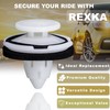 Rexka Tailgate Garnish Clips for Honda Acura 91513-SJK-003 Accord Civic