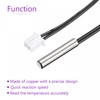 sourcing map 1 Pack 19.7 Inch 20K NTC Thermistor Extruder