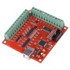 Walfront USB Interface Board, USB CNC Controller 4 Axis Motion
