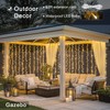 JMEXSUSS 300 LED Remote Control Curtain Lights, Plug in Fairy