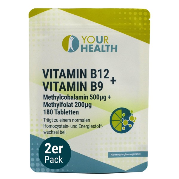 VITAMIN B12 + VITAMIN B9; METHYLCOBALAMIN 500µg + METHYLFOLAT 200µg;