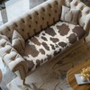 Annejudy Cow Hide Print Couch Cover Sofa Covers for Cushion