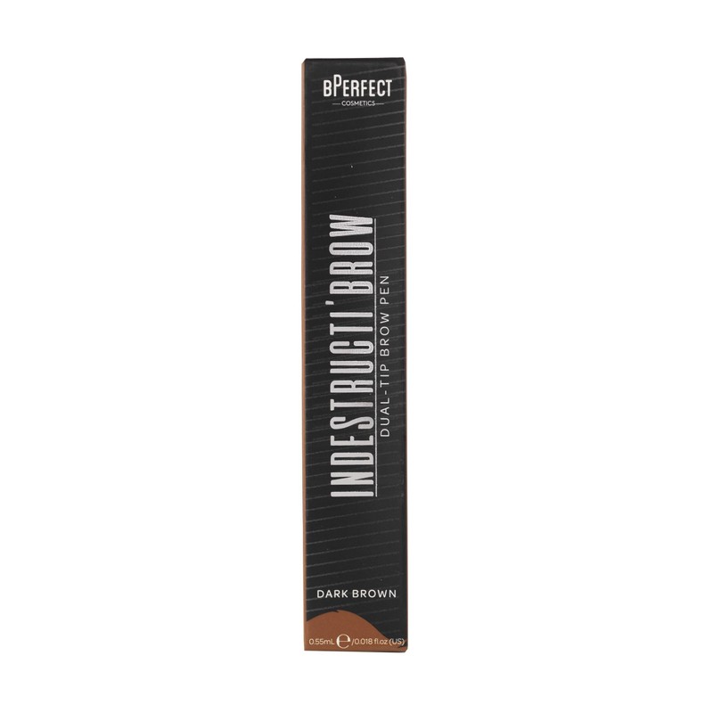 BPerfect Indestructi'Brow Dual-Tip Brow Pen – Natural Brown Long-Lasting Smudge-Resistant
