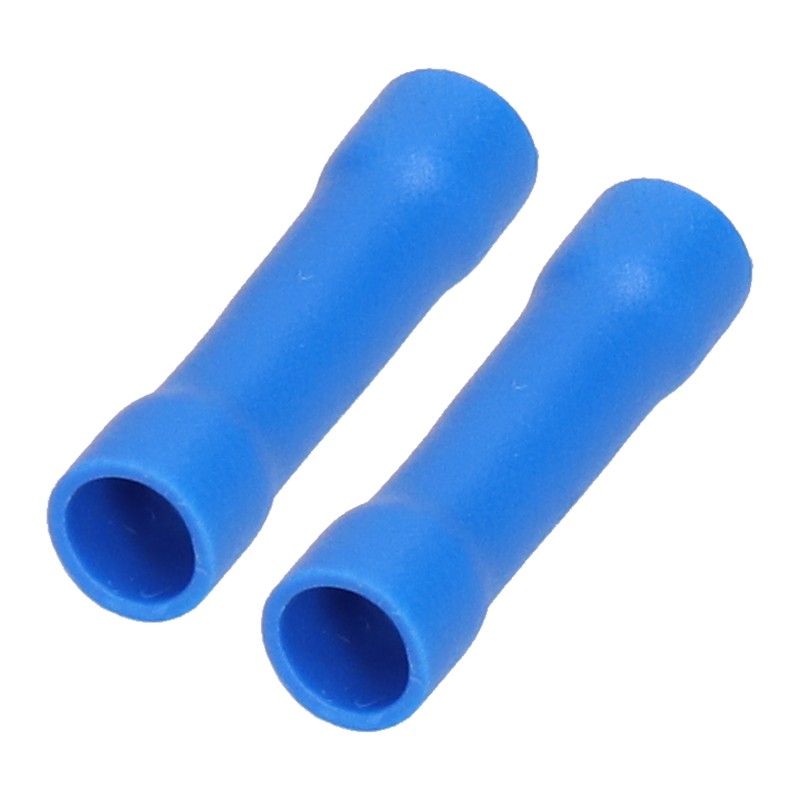 1000 Pcs Blue Butt Connectors Fully Insulated Crimp Terminal Connectors
