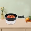 Portable Electric Hot Pot with Foldable Handles, Non-stick Frying Pan,