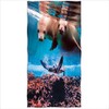 Zomer Bath Towel Microfibre Beach Towel Printed with Turtles and