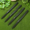Yardwe 8 Sets Solar Pathway Lights Stakes, 12.2 Inch Black