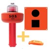 Siruis Signal SOS Distress Light C-1003 - With Flag &