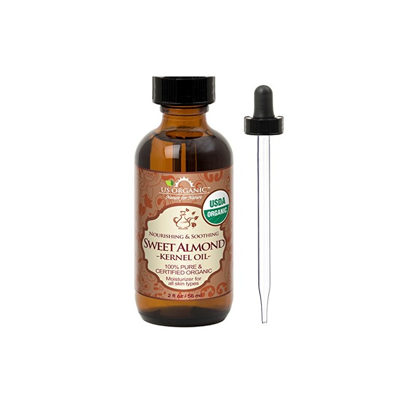 US Organic Aceite de Almendra Dulce Orgánico USDA, Prensado en
