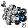 7 Head Magnetic Shaver Head Replacement For SHPAVVER/Wyklaus/Cyruzi Shaver