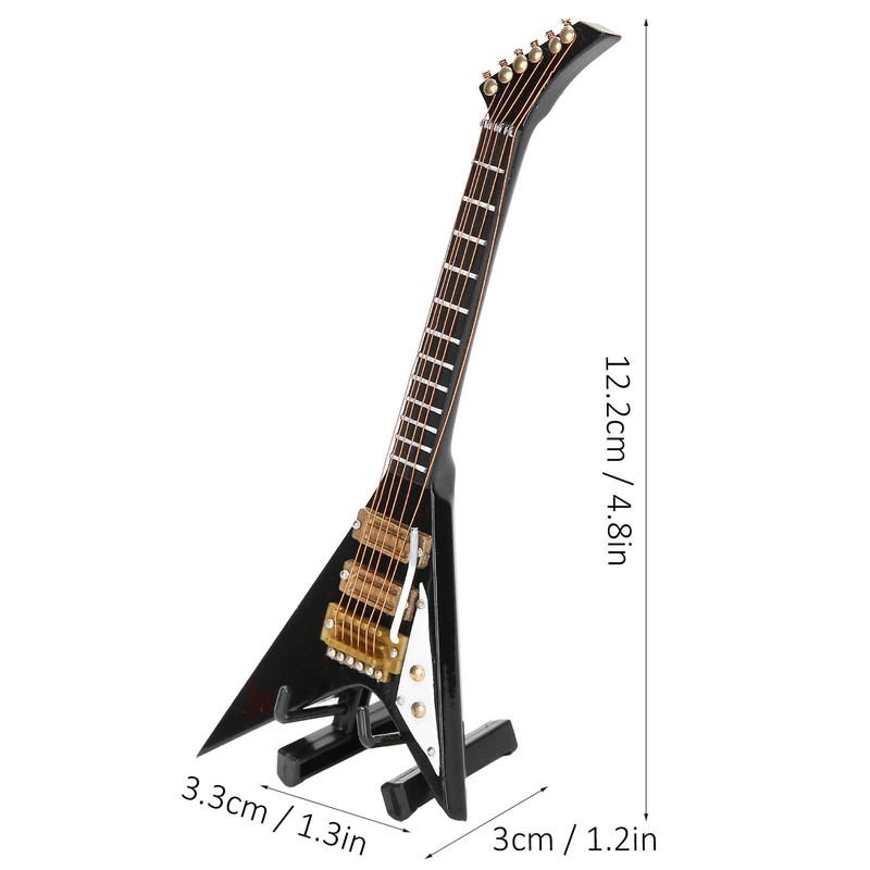 Electric Guitar Model, Mini Guitar Model Fashion Items, Small Size,