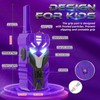 Purple Doomlord Walkie Talkies for Kids 2 Pack Transform Robot