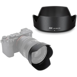 JJC Bayonet ALC-SH174 Lens Hood for Sony FE 20-70mm F4 G（SEL2070G） lens - Replaces for Sony ALC-SH174 Lens Hood - Ф72 mm filter & Lens Cap Supported