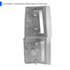 SPEC-D TUNING Chrome Housing Clear Lens 4PC Corner Lights Compatible