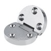 Folding Flip Top Hinge, 2Pcs Zinc Alloy Self-Supporting 180 Degree
