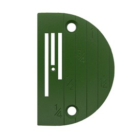 Cutex (TM) Brand Teflon Coated Needle Plate #12482LGT for Leather Sewing Brother Juki Singer