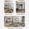 Dual Lens Camera 110 to 250V Sound and Light Alert