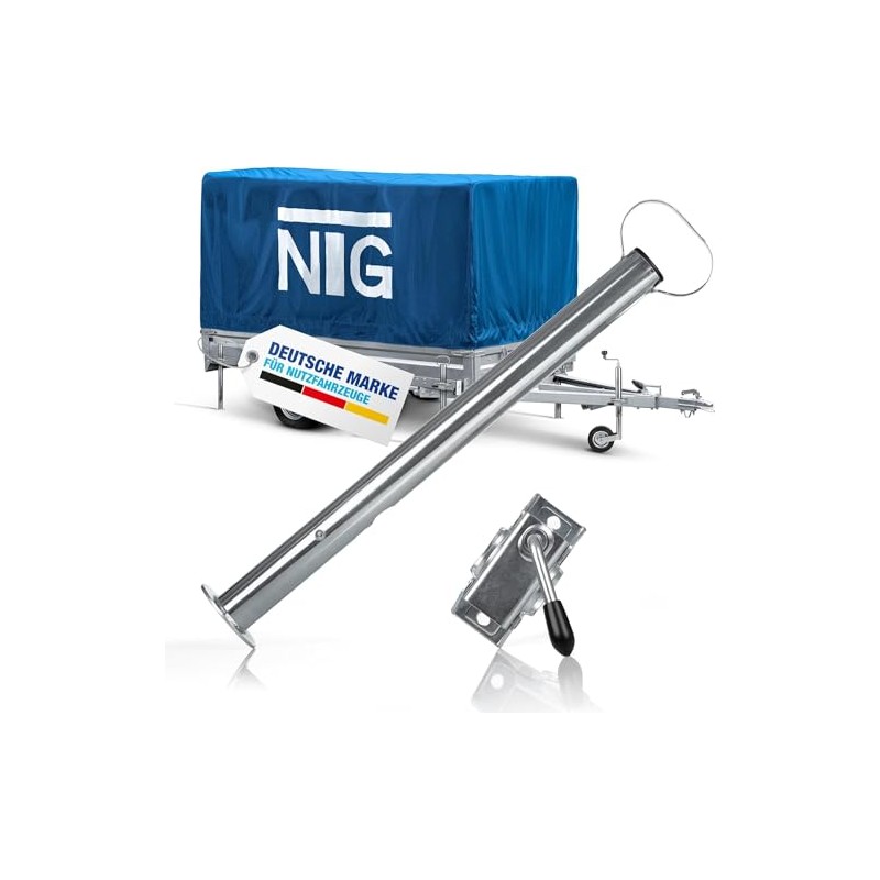 NTG Trailer Supports 600 mm 1 Piece Support with 300