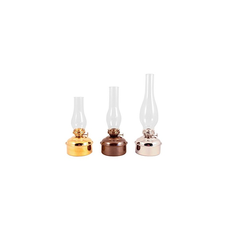 Oil Lamps - Brass Dorset Table Lamp (12", Brass)