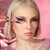 Delineador En Plumin Negro Ultra Fine Eyeliner Pink Up Acabado