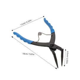 ULTECHNOVO Pliers Ring Automotive Tools Internal Truck Accessories Grip Auto Car Accessories Car Tools Right Angle Tool Automotive Accessories Car Accessory Crimp for Removal Carbon Steel