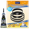 KEEPOW Replacement Belts Set for Bissell 3071 PowerForce PowerBrush Pet
