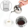 Tea Pot, 1L Stainless Steel Teapot with Infuser Good Pour
