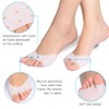 Almohadilla Protector De Juanetes Mangas Corrector Pad, Férula de Soporte