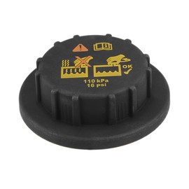 X AUTOHAUX Engine Coolant Radiator Liquid Overflow Reservoir Tank Cap Fit for Ford Flex F-250 - Pack of 1 Black