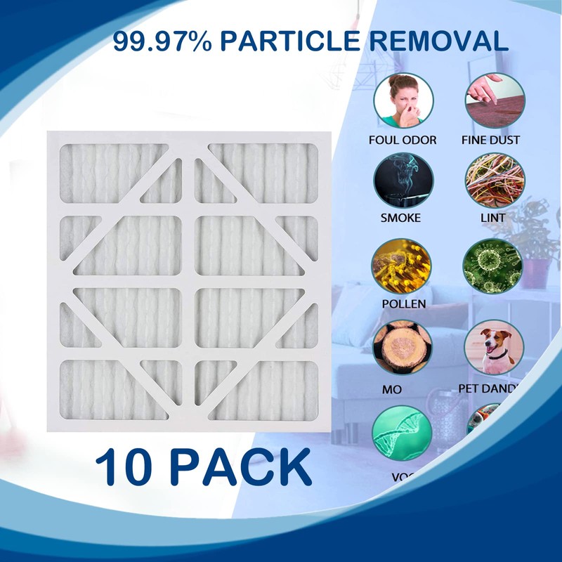 10 Pack Filter Replacement Set Compatible with AlorAir CleanShield HEPA