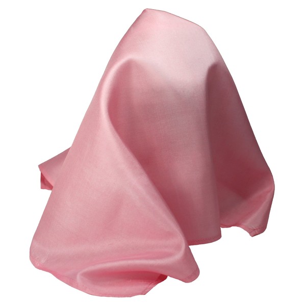 Royal Silk Classic Pink Silk Handkerchief 100% Silk – Soft