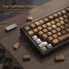 Womier PBT Keycaps - MOA Keycaps 75 Percent, Wood Keycaps
