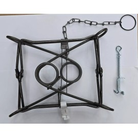 Duke 330 Body Grip Traps w/Safety Tool, 0430 Beaver Coyote Bobcat - 6 Traps