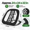 Foldable Golf Chipping Net - 3 Target Openings, Portable Pop-Up