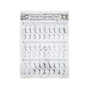 Clarinet Fingering Chart Clarionet Chords Poster Training Chart Musical Instrument