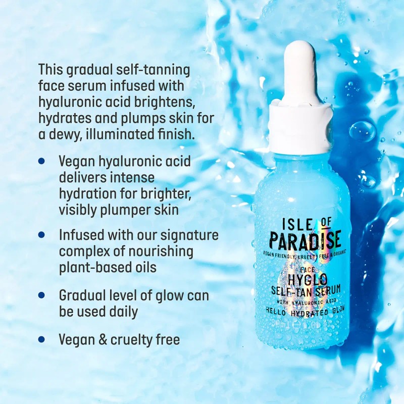 Sérum Autobronceador Hyglo Face Hyglo De Isle Of Paradise 30