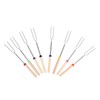 8Pcs Telescoping Extendable Marshmallow Roasting Sticks Marshmallow Sticks Kit Extending