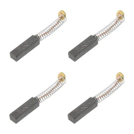 KEQAR 4 Carbon Brushes for Motor Replacement Parts Power Tools Hand Drill Blower Mixer (5 x 6 x 20 mm)