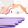 20 limas de bloque de uñas lavables, de doble cara,