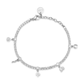 Brosway BEI018_0 Women's Bracelet, Stainless Steel, Cubic Zirconia