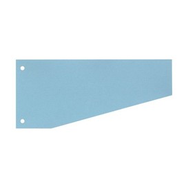 Wekre 50504T Colour Subject Divider Index Filing Flags Universal Index Dividers, Pack of 100 Blue