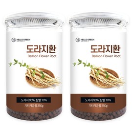 Hello Green Domestic Doraji Pills 1+1 (350g+350g) / 헬로우 그린 국산 도라지환 1+1(350g+350g)